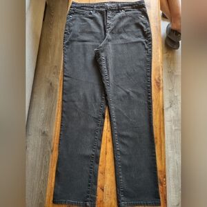 Style &Co Black jeans, straight leg,  Tummy control good condition